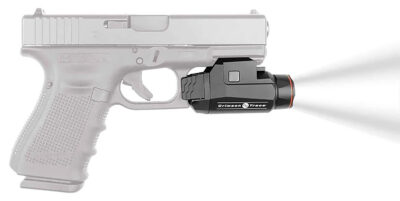 Crimson Trace 0182401 Rail Master  110/420 Lumens, White CREE XPL LED Bulb, Picatinny Rail Mount