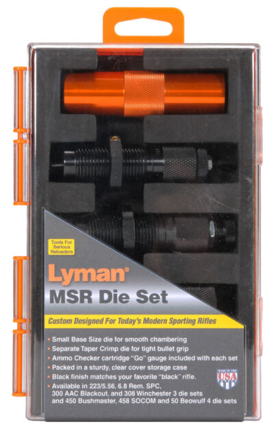 LYMAN MSR PRECISION DIE SYSTEM 223 REM 3-DIE SET