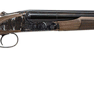 CZ-USA 06417 Sharp-Tail Coach 12 Gauge 3" 2rd 20" Black Hard Chrome Side-by-Side Barrel, Color Case Hardened Metal Finish, Turkish Walnut Stock Includes Fixed Chokes