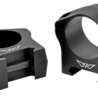 Warne 7200M Scope Rings Mountain Tech Matte Black 1" Low 0 MOA