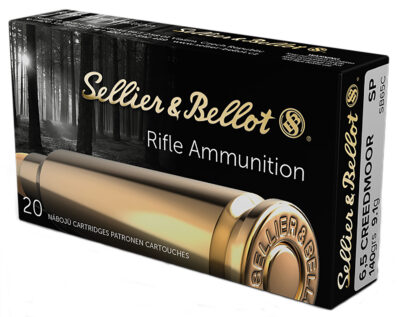 Sellier & Bellot SB65C Rifle  6.5 Creedmoor 140 gr Soft Point (SP) 20 Bx/ 25 CS