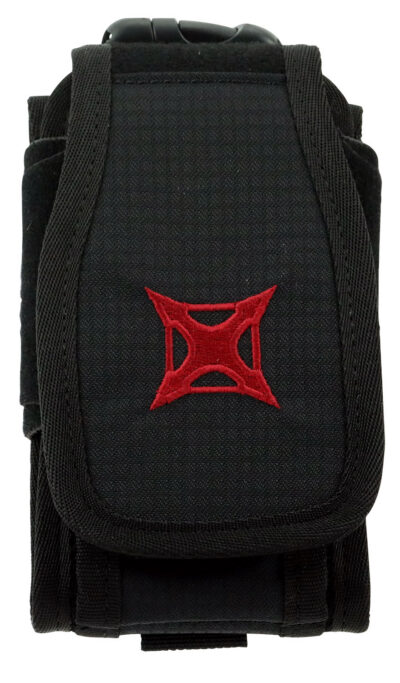 Vertx VTX5140BK Phone/Multi-Tool Pouch VTX 7″ H x 4″ W x 2″ D Black Cordura w/Velcro Closing