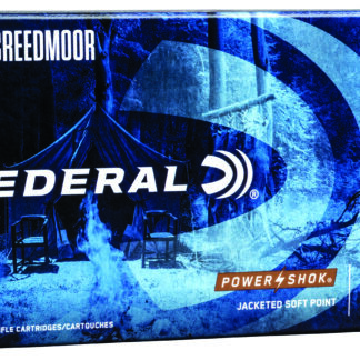 Federal 65CRDB Power-Shok  6.5Creedmoor 140gr Jacketed Soft Point 20 Per Box/10 Case
