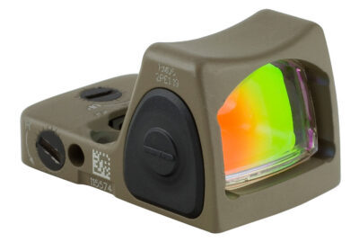 RMR TYPE 2 RM06 ADJUSTABLE LED REFLEX SIGHT RMR TYPE 2 RM06 3.25 MOA RED DOT SIGHT FDE