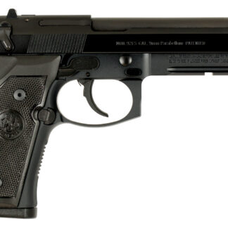 Beretta USA JS92M9A1CA M9A1 *CA Compliant Full Size Frame 9mm Luger 10+1, 4.90" Black Steel Barrel, Black Bruniton Serrated Steel Slide, Black Aluminum Frame w/Picatinny Rail