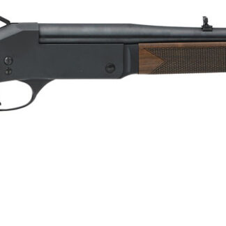 Henry H015357 Single Shot  38 Special or 357 Mag Caliber with 1rd Capacity, 22" Barrel, Overall Blued Finish & American Walnut Stock, Right Hand (Full Size)