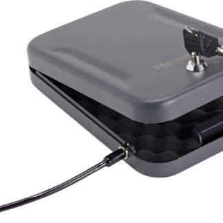 Hornady 95200 Standard Lock Box Large Key Entry Black Steel Holds 1 Handgun 9.50" L x 6.50" W x 1.75" D