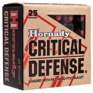 Hornady 90014 Critical Defense  25ACP 35gr Hornady Flex Tip eXpanding 25 Per Box/10 Case