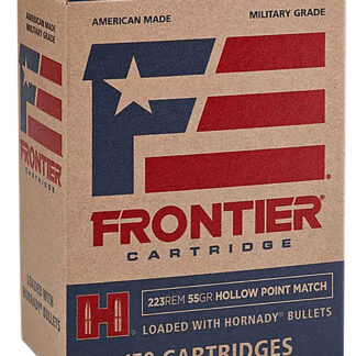 FRONTIER® 223 REMINGTON MATCH® HOLLOW POINT RIFLE AMMO FRONTIER 223 REMINGTON 55GR MATCH HOLLOW POINT 150/BOX