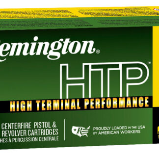 Remington Ammunition 28295 HTP  9mmLuger 147gr Jacketed Hollow Point 20 Per Box/25 Case