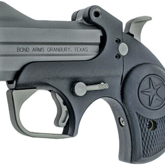 Bond Arms BABU Backup Original 9mm Luger 2rd Shot 2.50" Bead Blasted/Anti-Glare Textured Black Rubber Grips