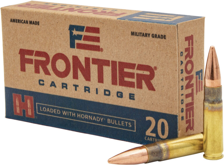 FRONTIER® 300 AAC BLACKOUT FULL METAL JACKET RIFLE AMMO FRONTIER 300 AAC BLACKOUT 125GR FULL METAL JACKET 20/BOX