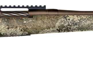 Mossberg 28044 Patriot Predator 243 Win 5+1 22" Patriot Brown Cerakote 4.49" Fluted Barrel Patriot Brown Cerakote Steel TrueTimber Strata Right Hand