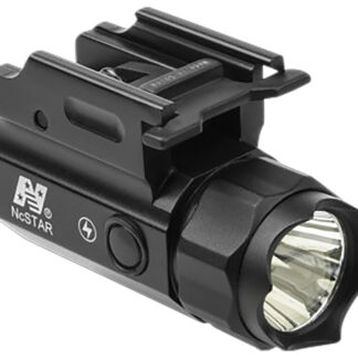 NcStar ACQPTF Compact Flashlight QR w/Strobe  Black 150 Lumens White Cree LED