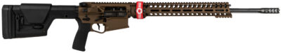 Patriot Ordnance Factory 01567 Revolution DI Gen4 6.5 Creedmoor 20″ 20+1 Burnt Bronze Adjustable Magpul PRS Stock 14″ M-LOK