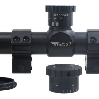 BSA 654518X40AOWRTB Sweet 6.5 Black Matte 4.5-18x 40mm AO 1" Tube 30/30 Duplex Reticle