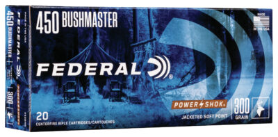 POWER-SHOK 450 BUSHMASTER AMMO POWER-POINT 450 BUSHMASTER 300GR POWER SHOK SOFT POINT 20/BX