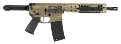 LWRC ICDIP5CK10 Individual Carbine Direct Impingement 5.56x45mm NATO 30+1 10.50″ Barrel, Exclusive Flat Dark Earth Cerakote Receiver, Buffer Tube Stock, Magpul MOE Grip, Optics Ready