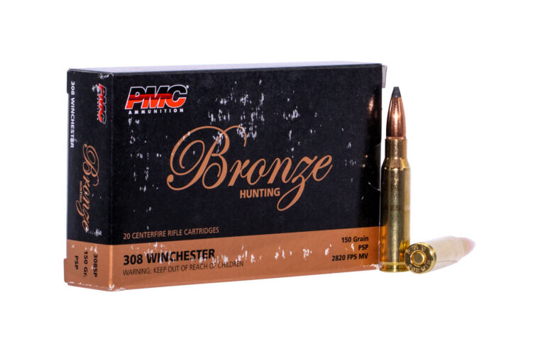 PMC 308SP Bronze  308Win 150gr Pointed Soft Point 20 Per Box/10 Case