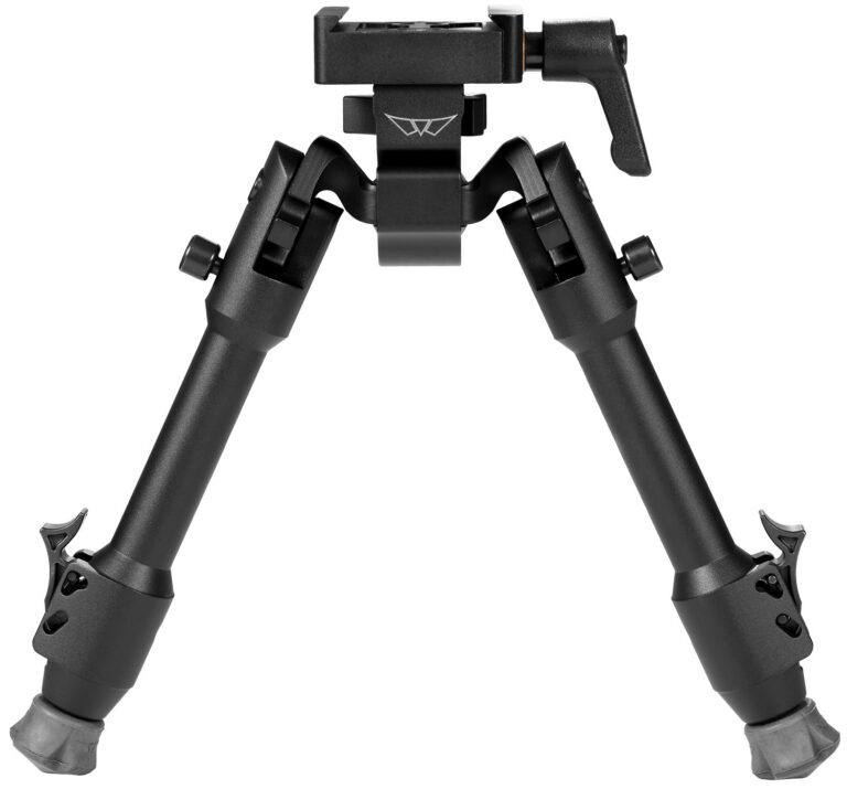 Warne 7902M Skyline Bipod  Black 6.9"-9.1" Aluminum