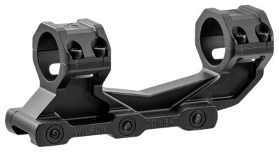Wilson Combat TRLWM1 V3 Ultralight Scope Mount/Ring Combo Black Anodized 1″
