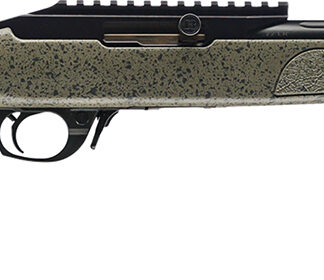 Bergara Rifles BXR001 BXR  22 LR 10+1 16.50" Matte Blued Fluted Chromoly Steel Barrel, Matte Blued Aluminum Receiver, Black Speckled Green Synthetic Stock, Right Hand