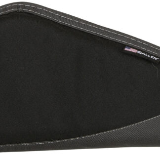 Allen 44411 Deluxe  Handgun Case Black w/Gray Trim, Foam Padding, Non-Absorbent Lining & Lockable Zipper 11" L