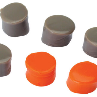 Walker's GWPSILPLGOFDE Silicone Putty  32 dB In The Ear  Flat Dark Earth/Orange Adult 3 Pack