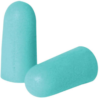 Walker’s GWPFP5PKTL Foam Ear Plugs  Foam 32 dB In The Ear Teal 5 Pack