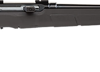Savage Arms 47700 A Series Magnum Full Size 17 HM2 10+1 20" Matte Black Button Rifled Barrel, Matte Black Drilled & Tapped Carbon Steel Receiver, Matte Black Fixed Synthetic Stock, Right Hand