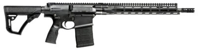 Daniel Defense 0215707258055 DD5 V3 *CA Compliant 7.62x51mm NATO 16″ 10+1 Black Hard Coat Anodized Black Phosphate 6 Position w/SoftTouch Overmolding Stock Black Polymer Grip