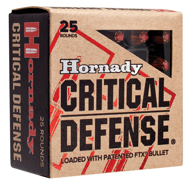 Hornady 90061 Critical Defense  327FederalMag 80gr Hornady Flex Tip eXpanding 25 Per Box/10 Case