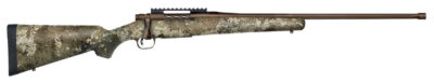 Mossberg 28091 Patriot Predator 6.5 PRC 4+1 24" Patriot Brown Cerakote 4.49" Fluted Barrel Patriot Brown Cerakote Steel TrueTimber Strata Right Hand