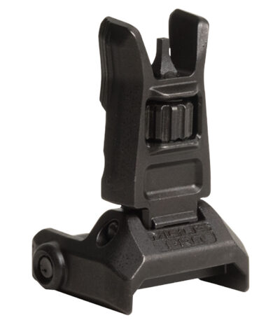 AR-15  FLIP-UP MBUS PRO BACK-UP FRONT SIGHT MBUS PRO FRONT SIGHT FLIP-UP ADJUSTABLE STEEL BLACK