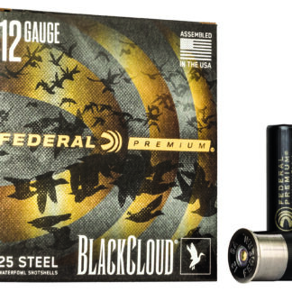 Federal PWBX142BB Black Cloud FS 12Gauge 3" 1 1/4oz BBShot 25 Per Box/10 Case