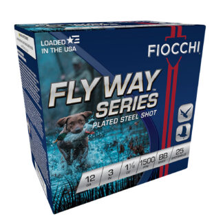 Fiocchi Flyway Shotgun Loads 12 ga. 3 in. 1 1/8 oz. 1500 FPS BB Shot 25 rd.