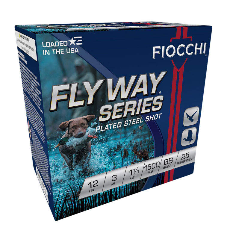 Fiocchi Flyway Shotgun Loads 12 ga. 3 in. 1 1/8 oz. 1500 FPS BB Shot 25 rd.