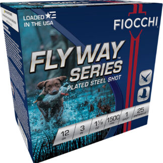 Fiocchi Flyway Shotgun Loads 12 ga. 3 in. 1 1/8 oz. 1500 FPS 1 Shot 25 rd.