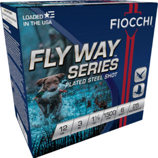 Fiocchi 123ST6 Flyway  12Gauge 3" 1 1/8oz 6Shot 25 Per Box/10 Case