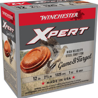 Winchester Ammo WE12GT6 Super X Xpert High Velocity 12Gauge 2.75" 1oz 6Shot 25 Per Box/10 Case