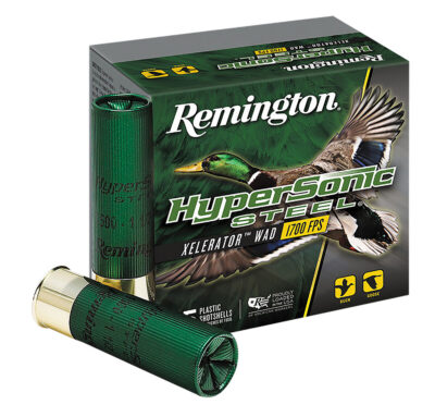 Remington Ammunition 26795 HyperSonic Steel 12Gauge 3.50″ 1 3/8oz 2Shot 25 Per Box/10 Case