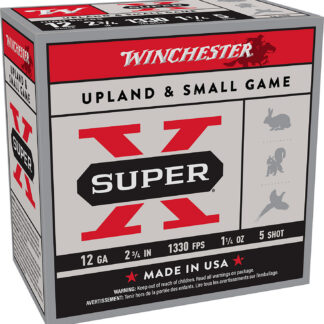 Winchester Ammo X125 Super X Game Load High Brass 12Gauge 2.75" 1 1/4oz 5Shot 25 Per Box/10 Case