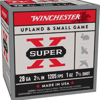 Winchester Ammo X28H7 Super X Heavy Game Load High Brass 28Gauge 2.75" 1oz 7.5Shot 25Per Box/10 Case