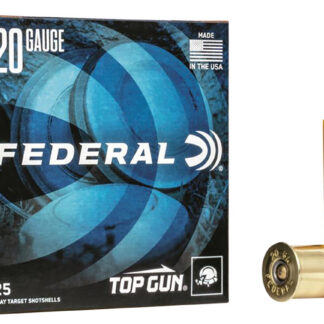 TOP GUN AMMO 20 GAUGE 2-3/4'' 7/8 OZ #9 SHOT TOP GUN 20 GAUGE 2-3/4'' 7/8OZ #9 SHOT 25/BOX