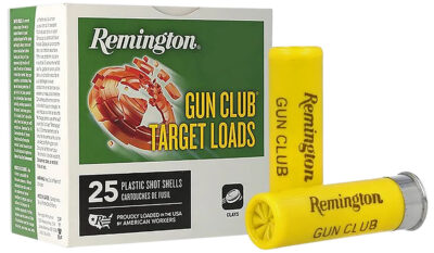 Remington Ammunition 20235 Gun Club  20Gauge 2.75″ 7/8oz 8Shot 25 Per Box/10 Case