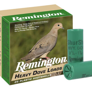 Remington Ammunition 28757 Heavy Dove Loads  12Gauge 2.75" 1 1/8oz 8Shot 25 Per Box/10 Case