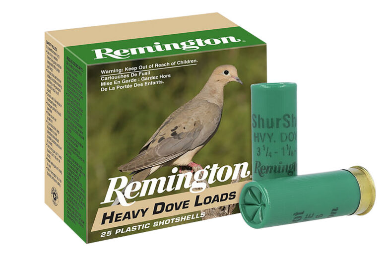 Remington Ammunition 28757 Heavy Dove Loads  12Gauge 2.75" 1 1/8oz 8Shot 25 Per Box/10 Case