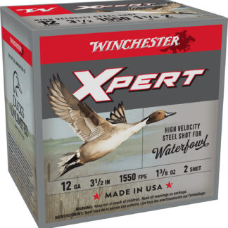 XPERT WATERFOWL 12 GAUGE 3-1/2'' #2 SHOT SHOTGUN AMMO XPERT WATERFOWL 12 GAUGE 3-1/2'' 1-3/8OZ #2 SHOT 25/BOX