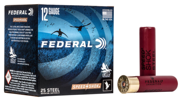 FEDERAL SPEED-SHOK HIGH VELOCITY STEEL 12GA 3-1/2" 1-3/8OZ 3 AMMO 25RD