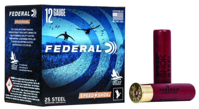 Federal WF1334 Speed-Shok  12Gauge 3.50" 1 3/8oz 4Shot 25 Per Box/10 Case